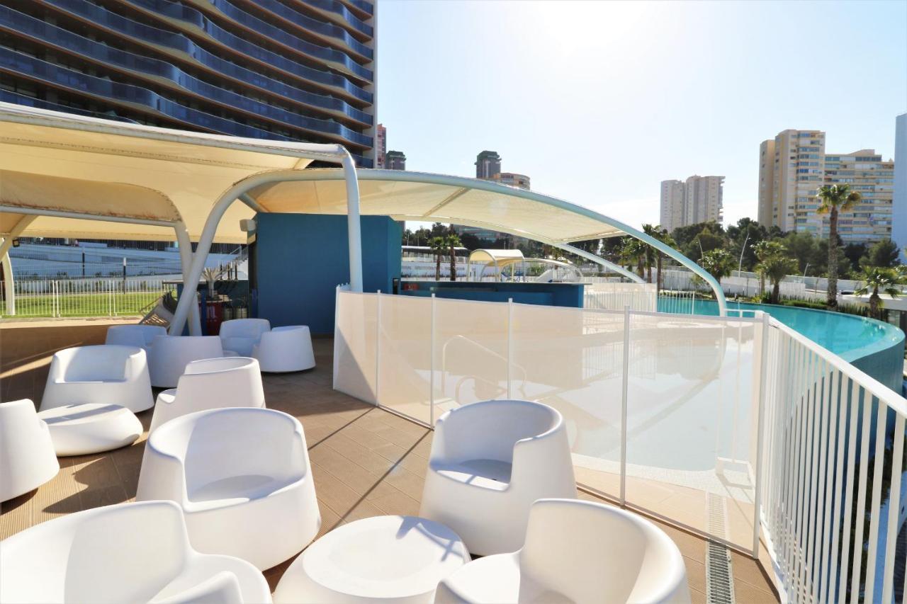 Sunset Waves Deluxe Apartments Poniente Beach Resort Benidorm Eksteriør billede